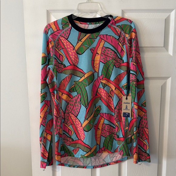 chubbies Other - chubbies Bright Tropical Print shirt in Aqua, Pink & Green size M brand new